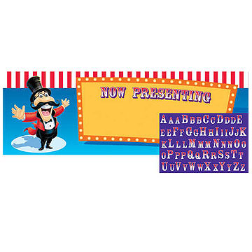 BIG TOP BIRTHDAY PERSONALIZE GIANT BANNER